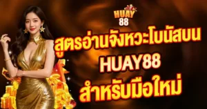 สูตรอ่านจังหวะโบนัส HUAY88 สำหรับมือใหม่